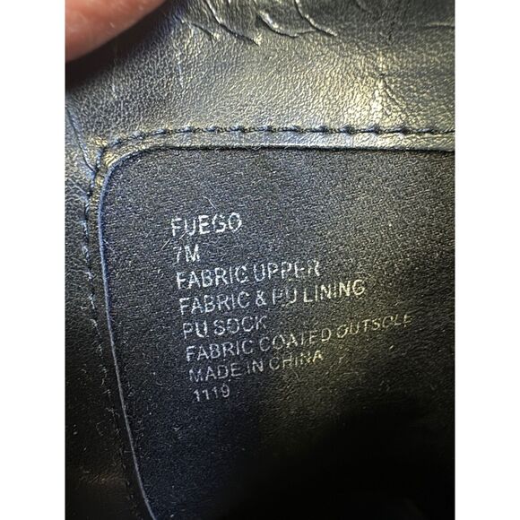 STEVE MADDEN Fuego Ribbon Lace Up, Zipper Asian Embroidered Booties, Sz 7 - Picture 13 of 13